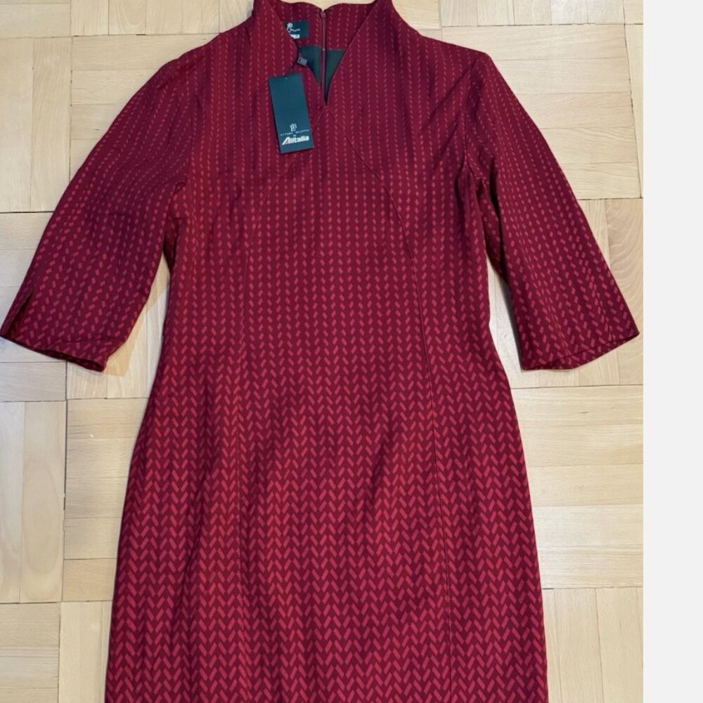 ALITALIA Italian flight attendant stewardess uniform dress size 36 00 cabin crew